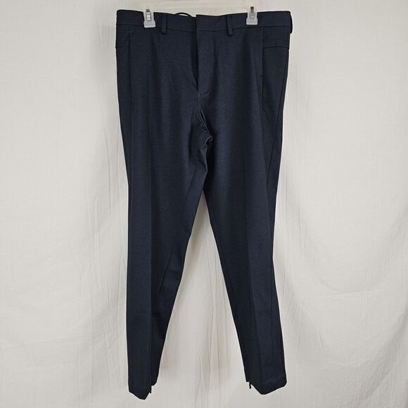 Hugo Boss Kenn2-15 Men's Athleisure Jersey Trousers Pants Navy Size 32R - Picture 1 of 11